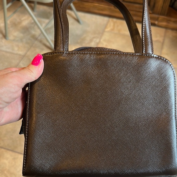 Vintage Saint Laurent Brown Handbag - Picture 5 of 6